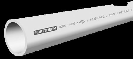 110 MM BEYAZ BORU PN20 FIRAT